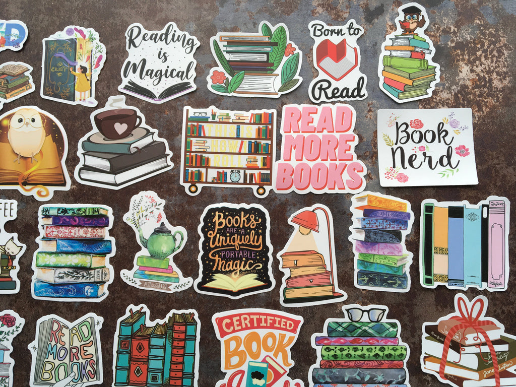 Book stickers (vinyl), series 3