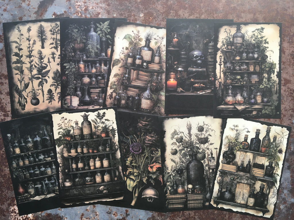 Gothic background papers