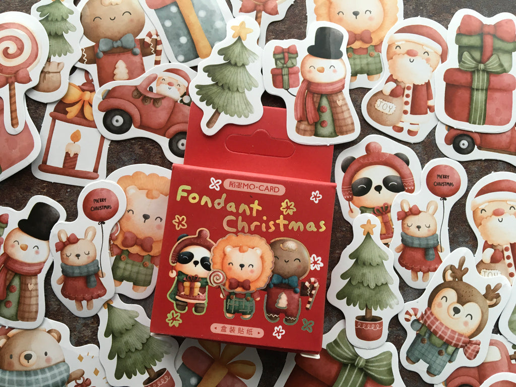'Fondant Christmas' sticker box