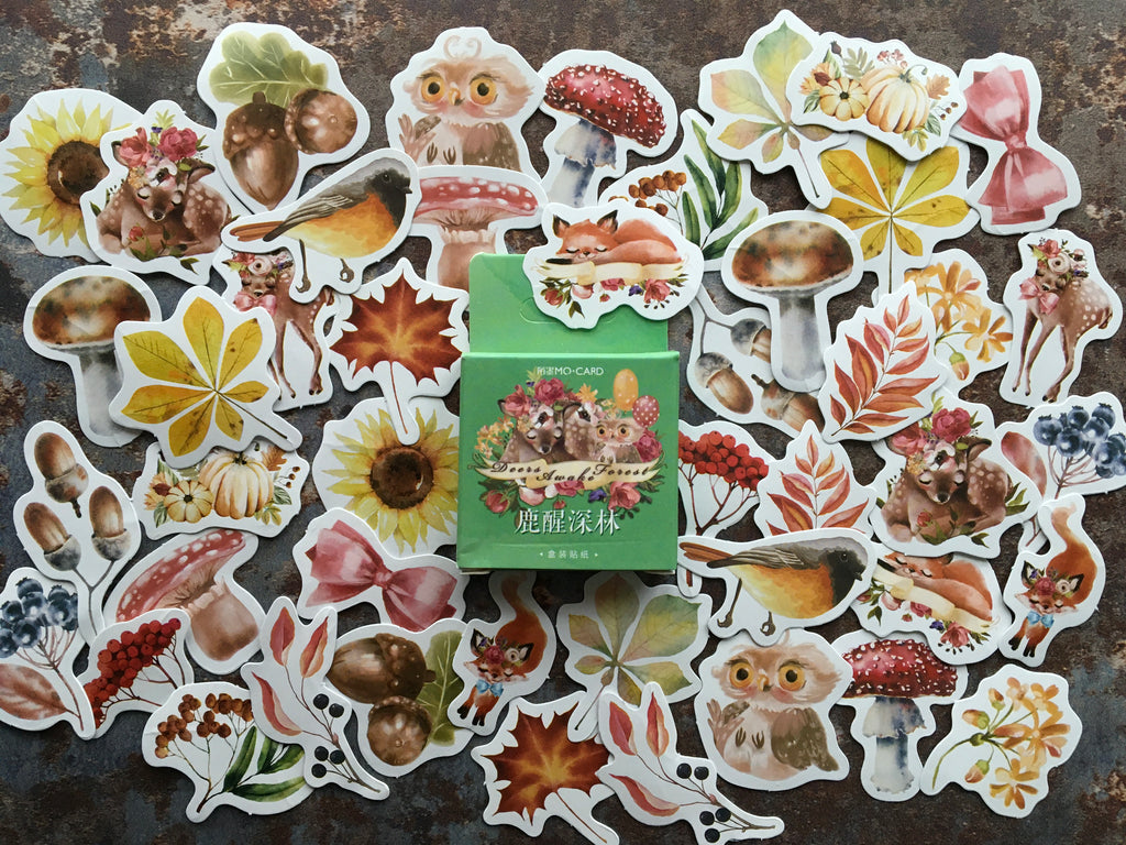 'Forest Life' sticker box