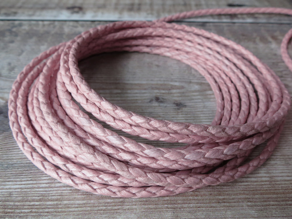 pink cotton bolo cord