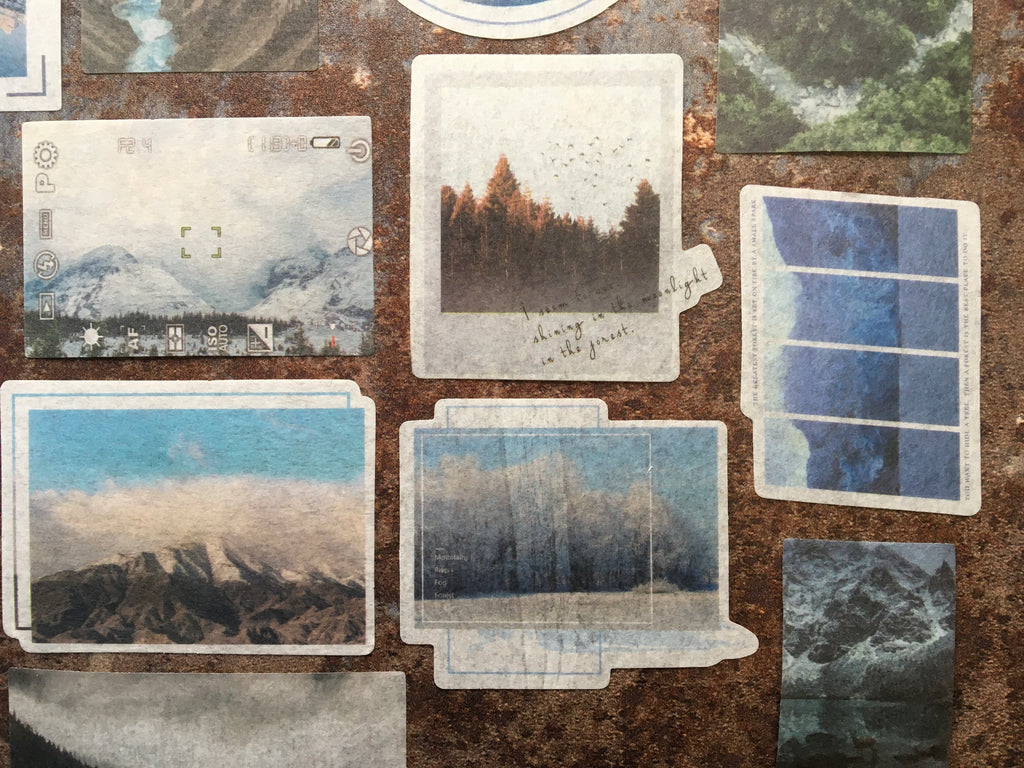 'Blue Mountains' sticker collection