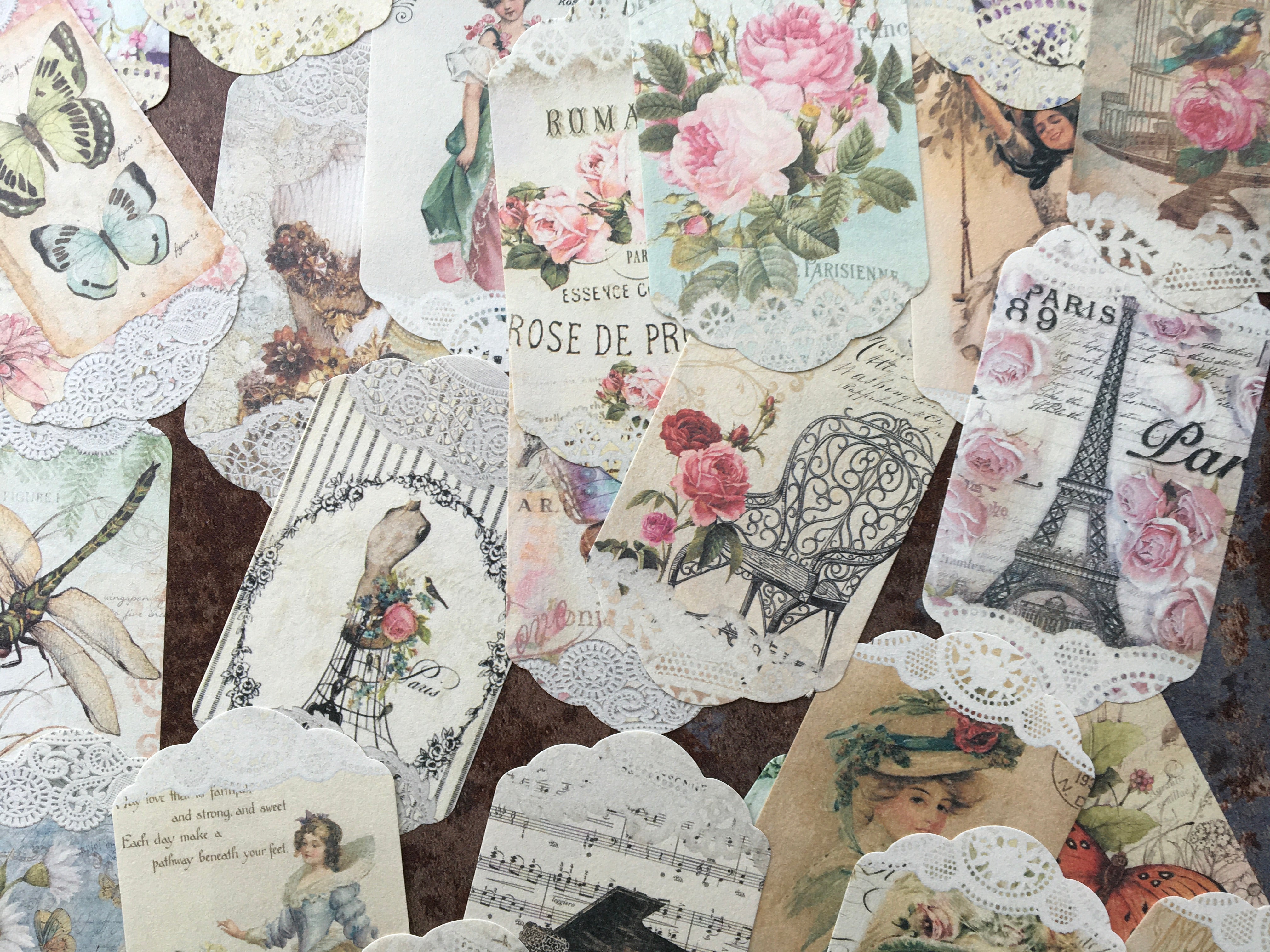 Needlework Vintage Ephemera, Beautiful Images And Photos For Scrapbooking  Or Cut And Collage