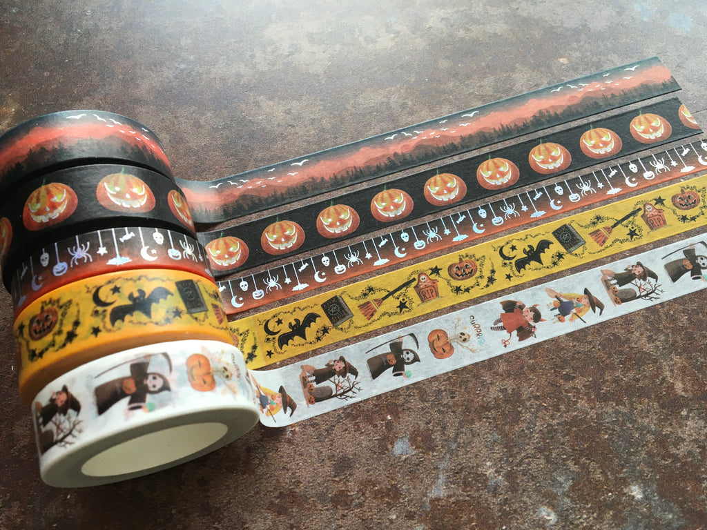 Halloween costume washi tape