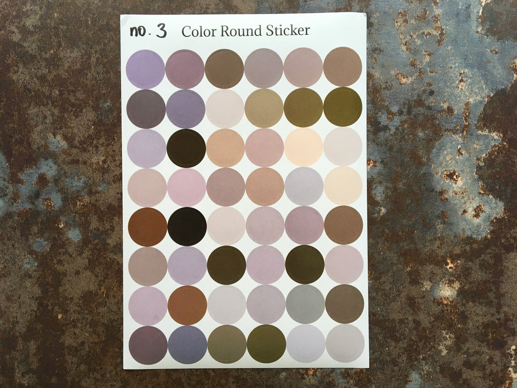 2cm round stickers