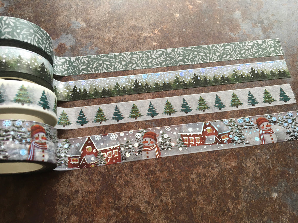 Christmas tree washi tape