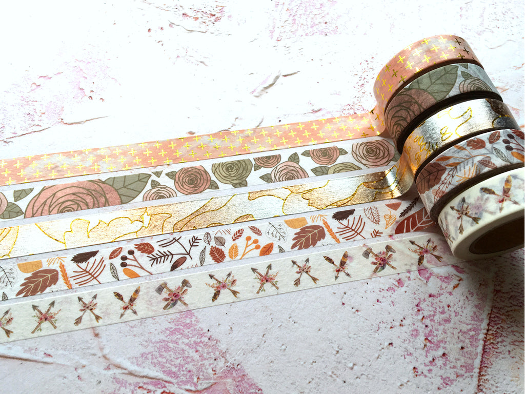 autumn leaves washi tape