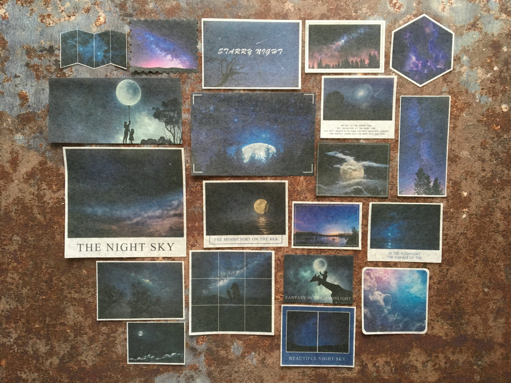 celestial sticker collection