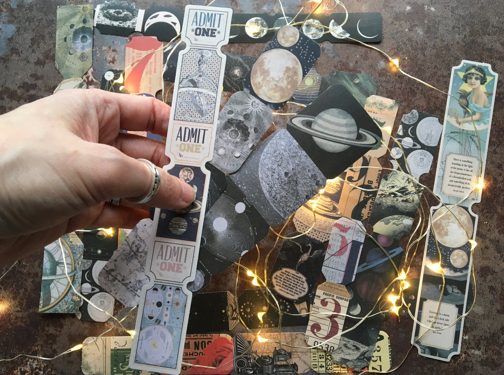 Celestial journal stickers