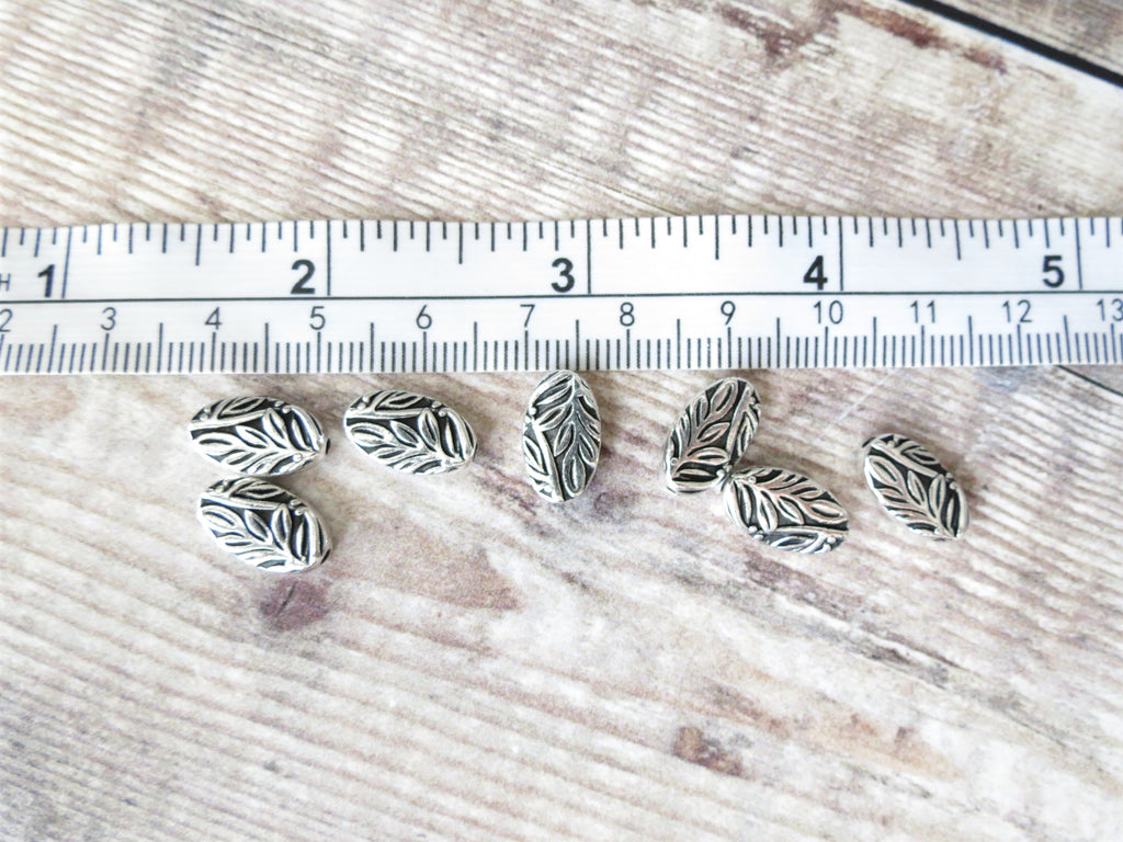 TierraCast leaf beads