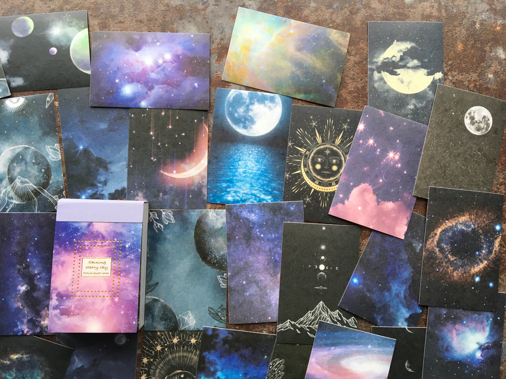 'Shining Starry Sky' sticker booklet (50pcs)