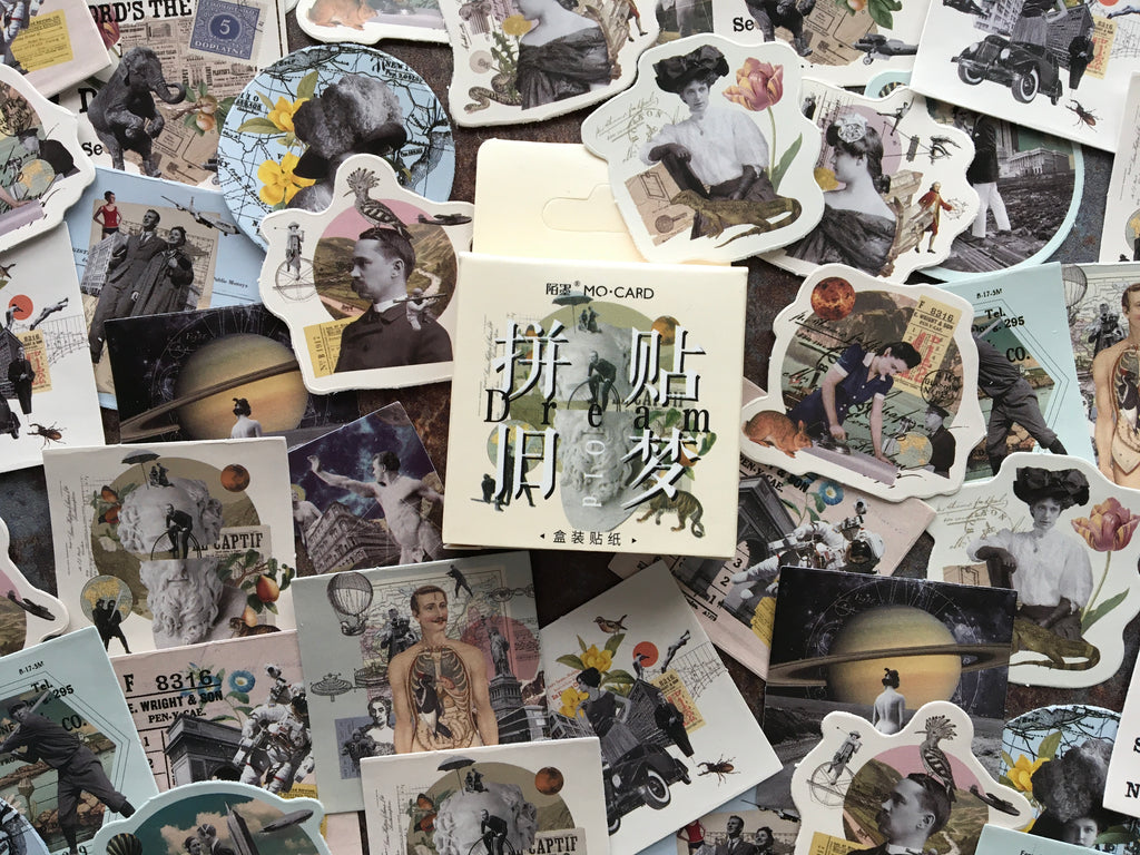 'Collage Dream' sticker box