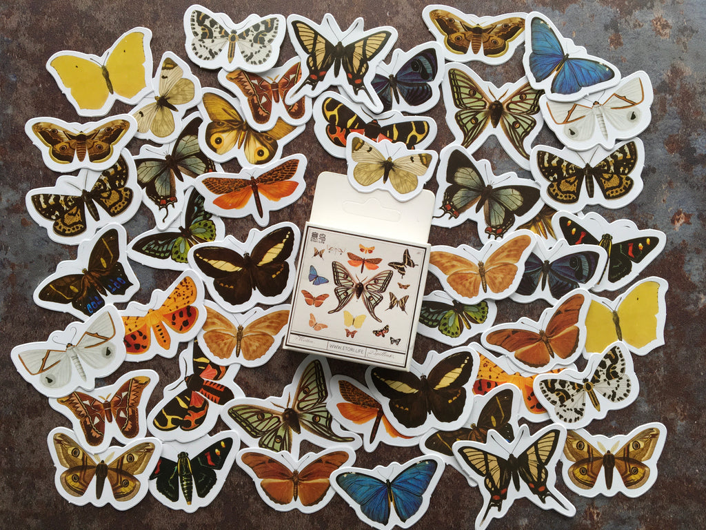colourful butterfly stickers for paper crafts