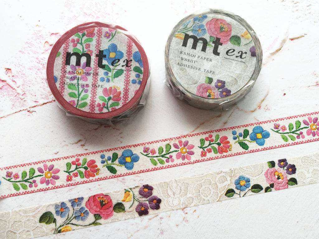 embroidery washi tape