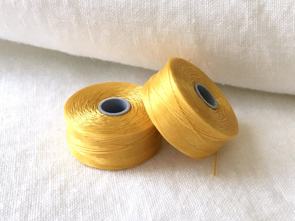 Golden Yellow beading thread