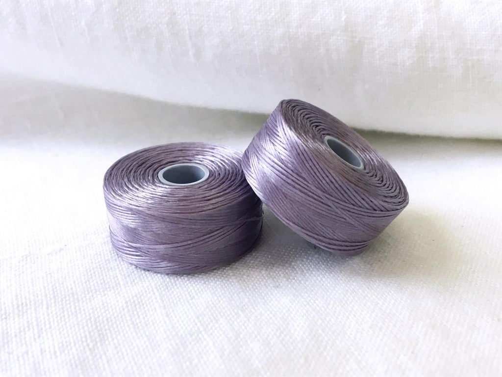 lavender beading thread