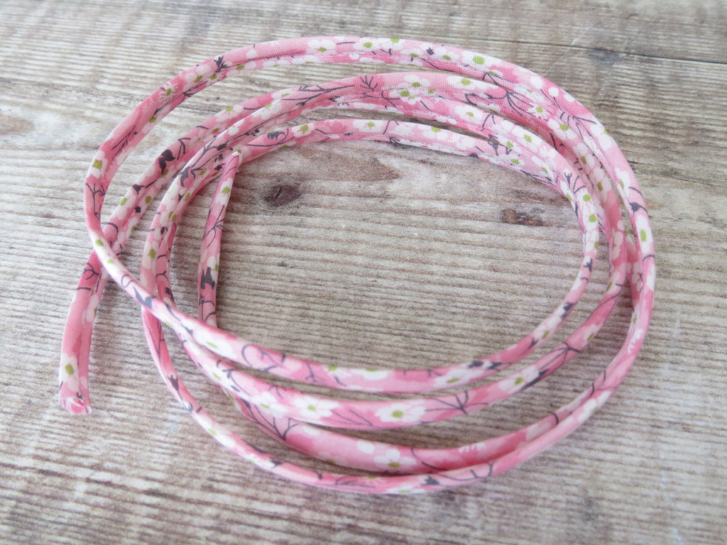 Mitsi Valeria Orchidée rose spaghetti cord