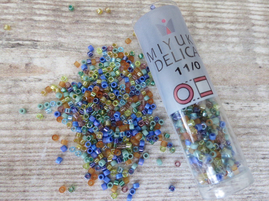 Miyuki Delica seed beads Prairie Mix