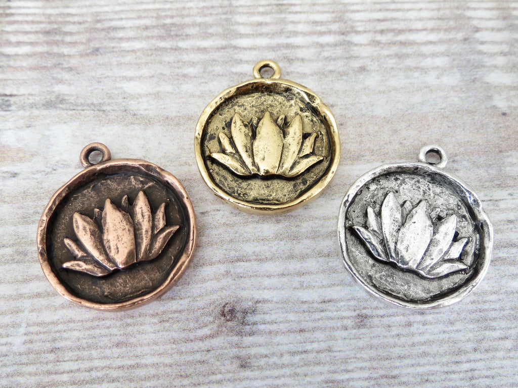 Nunn Design lotus pendants