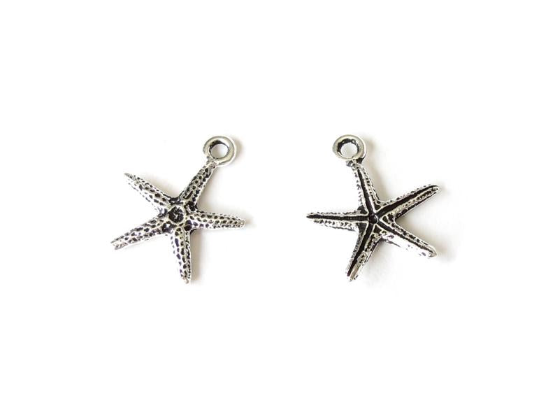 Starfish jewellery charm