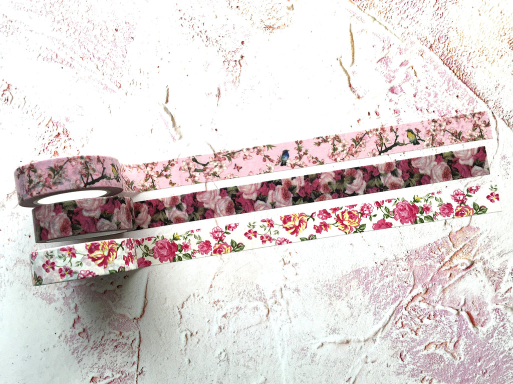 floral washi tape